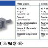 PX597 Presa volante IEC 10 A 250 V