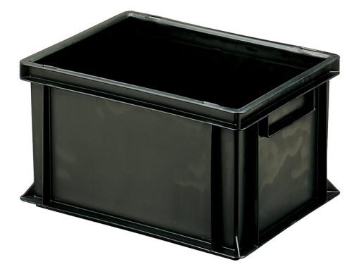 ESD Conductive Container Newbox 20 (400x300 H220 mm, Black)