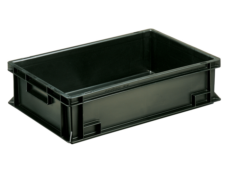 ESD Conductive Container Newbox 33 (600x400 H150 mm, Black)