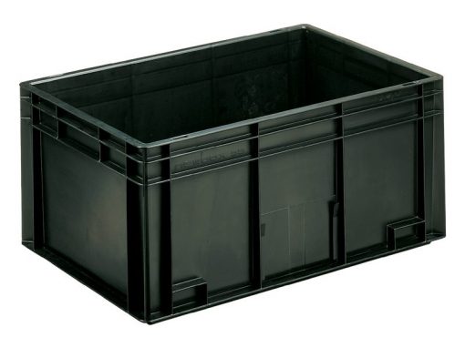 ESD Conductive Container Newbox 55 (600x400 H280, Black)