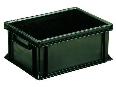 ESD Conductive Container Newbox 14 (400x300 H170 mm, Black)