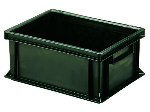 ESD Conductive Container Newbox 14 (400x300 H170 mm, Black)