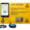 EEBCSTAT - ESD Wristband Test Station with Single-Range Meter and Support Panel