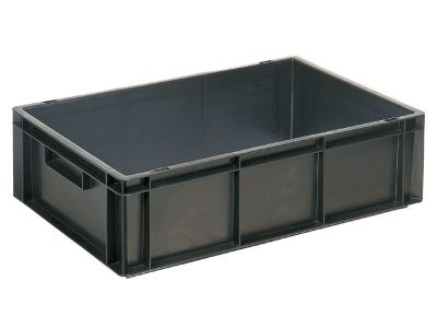 ESD Conductive Container Newbox 34 (600x400 H170 mm, Black)