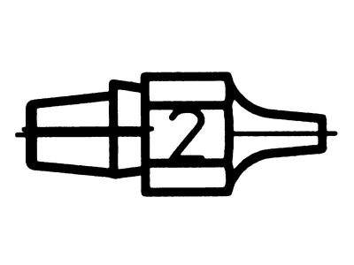 Weller DX 112 (T0051314299) - Suction Nozzle for DSX 80 / DXV 80 Desoldering Irons