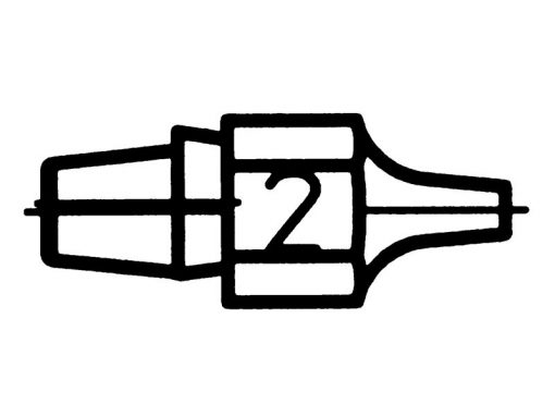 Weller DX 112 (T0051314299) - Suction Nozzle for DSX 80 / DXV 80 Desoldering Irons