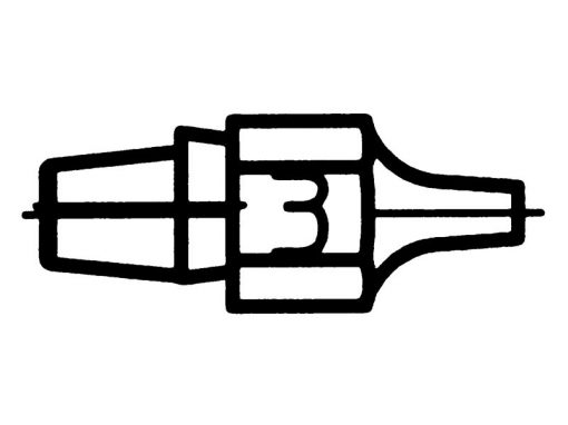 Weller DX 113 (T0051314399) - Suction Nozzle for DSX 80 and DXV 80 Desoldering Irons