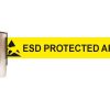 Nastro separatore per aree EPA con fissaggio a muro (4m)