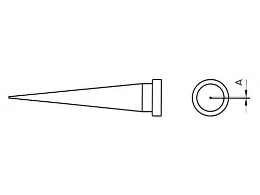 Weller Soldering Tip with Conical Long Shape