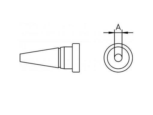 Weller Round Soldering Tip