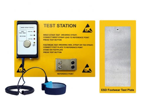 EEBCSTAT Test Station Kit for ESD Wristband and Footwear Check