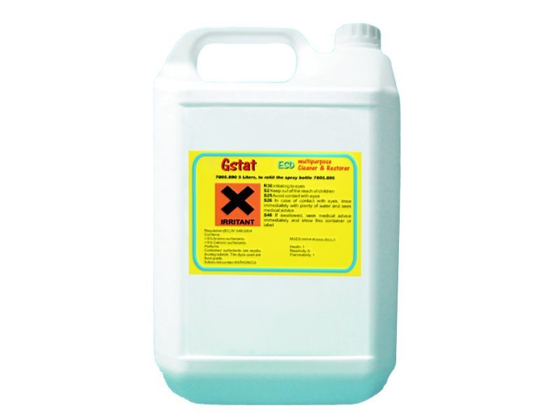 Detergente antistatico dissipativo da pavimento GSTAT (5Kg)