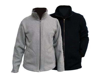 Pile antistatico ESD El.Mi, modello Unisex con tasche laterali (Grigio/Blu, XS/6XL)