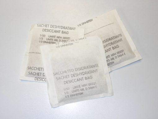 Moisture Absorbing Desiccant Bags - DIN 55473 Compliant