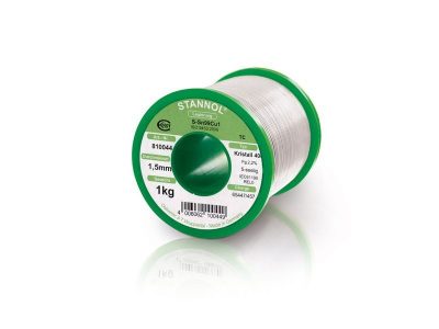 Filo saldante Stannol 810044 - Filo per saldatura a stagno Lead-Free