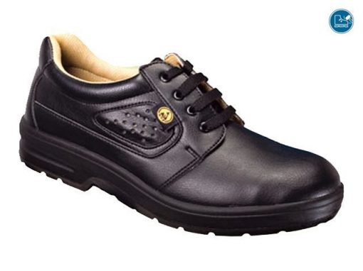 ESD Anti-static Shoes with Steel Toe Cap (Black, 35-47)