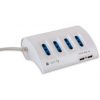 Multipresa elettrica da scrivania 4 Posti con presa Schuko e 2 Porte USB