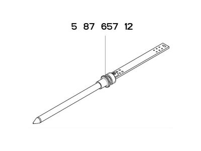 Weller T0058765712N | Heating Element for WXP 120