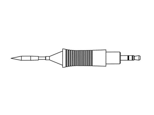 Weller RTM 002 C (RT 1) (T0054460199N) - RT Micro Soldering Tip Conical Ø 0.2 mm