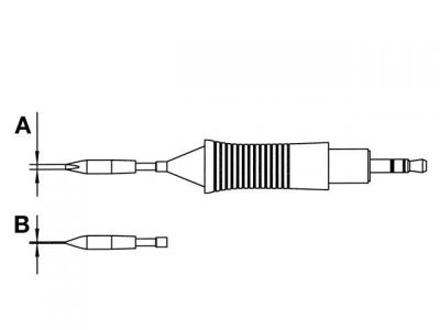 Weller RT Soldering Tip Chisel