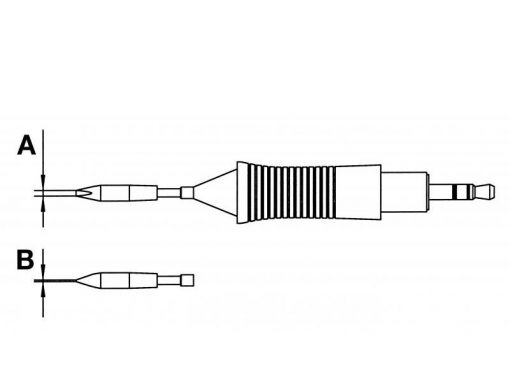 RTM036S (RT11) Weller Micro Soldering Tip 3.6x0.9mm | T0054461199N