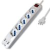 Multipresa elettrica 5 posti con 2 USB