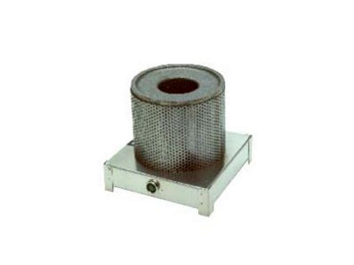 Soldering pot with round section made of cast iron - Available in 4 sizes