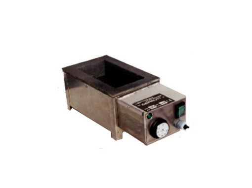 Soldering pot made of cast iron - Rectangular section model available in different sizes