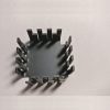 EM342 B0 Dissipatore quadrato senza fori (42x42mm)