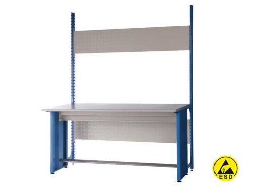 El.Mi HD ESD Workbench with Anti-static Worktop (160×85 H200 cm)