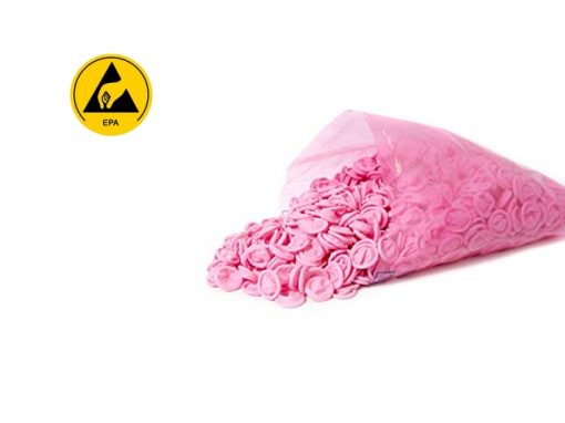 Anti-static ESD Dissipative Finger Cots Latex Pink (1440pcs, S/M/L/XL)