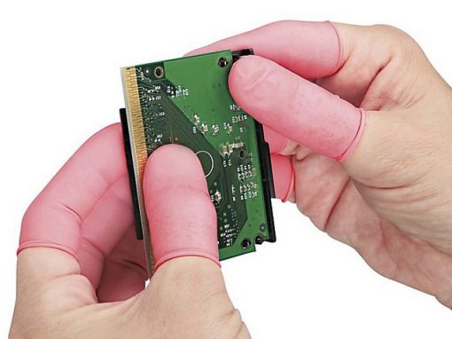 Anti-static ESD Dissipative Finger Cots Latex Pink (1440pcs, S/M/L/XL)