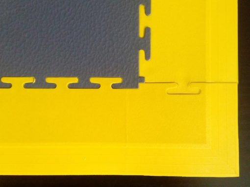 ElMi Tile Yellow corner for mounting ramp (Th. 5mm)