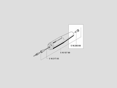 70-22 Weller (T0051628099) - Valvola di ricambio per Pyropen Piezo