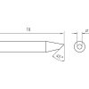 RTM 012 B Weller (RT 6 45°) (T0054460699N) – Punta saldante RT Micro taglio sbieco Ø 1.2mm