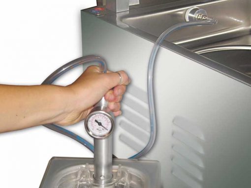 EM450CQ Termosaldatrice sottovuoto a campana (450mm) - Attacco Gastro