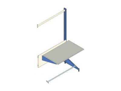 SCAFFALE Porta Minuteria ESTRAIBILE L 1073 mm 720 CASSETTI porta min