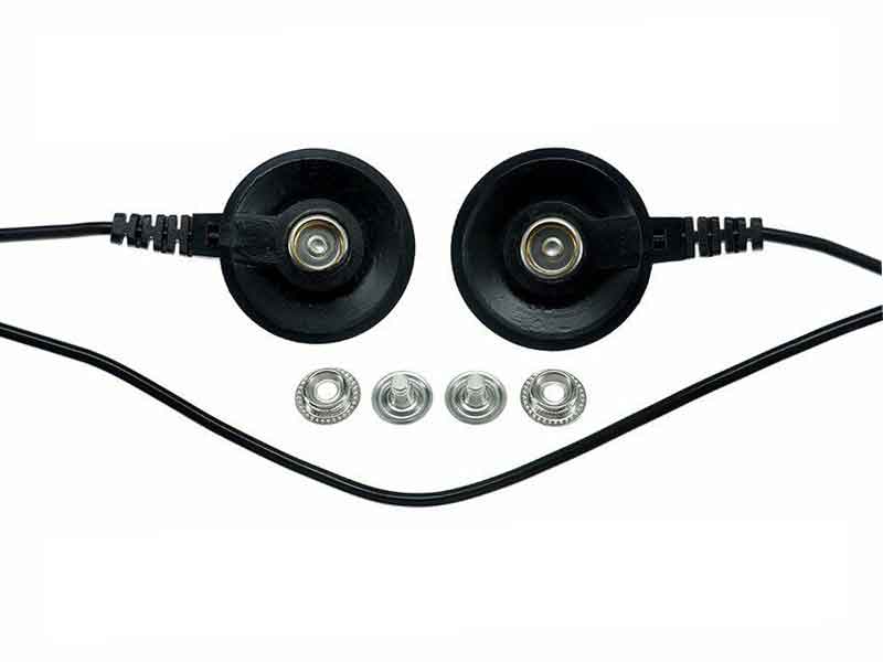 Set cavo di messa a terra ESD (Femmina/Femmina, 1.8m) + 2 Kit bottone Maschio Set cavo di messa a terra ESD (Femmina/Femmina, 1.8m) + 2 Kit bottone Maschio