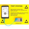 EEBCSTAT - ESD Wristband Test Station with Single-Range Meter and Support Panel