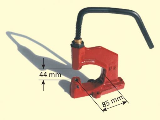 Torchietto per ribattitura bottoni automatici a pressione