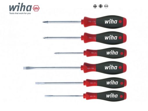 302HK601 Set 6 cacciaviti Wiha SoftFinish®