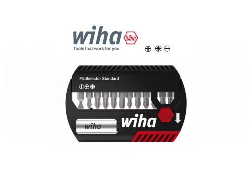 Wiha 39029 - Standard Bit Set 25mm in FlipSelector Box (13pcs)