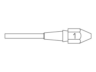 XDS 1 Weller (T0051325099) - Ugello di aspirazione per WXDP 120