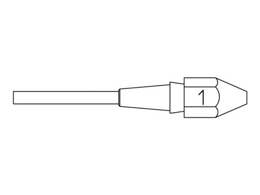 XDS 1 Weller (T0051325099) - Ugello di aspirazione per WXDP 120