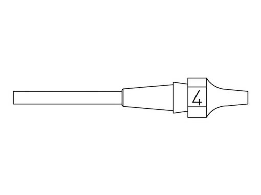 Weller XDS 4 (T0051325399) - Suction Nozzle for WXDP 120 Desoldering Iron