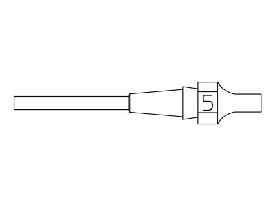Weller XDS 5 (T0051325499) - Suction Nozzòe for WXDP 120 Desoldering Nozzle