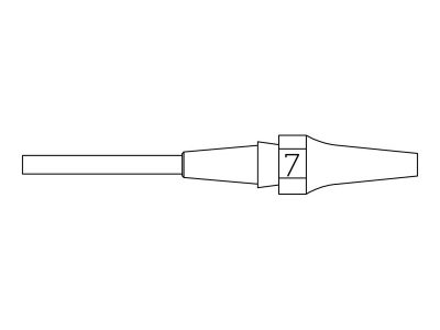 XDS 7 Weller (T0051325699) - Ugello di aspirazione per stilo dissaldante WXDP 120
