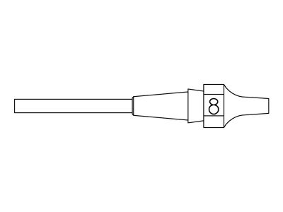 XDS 8 Weller (T0051325799) - Ugello di aspirazione per disssaldatore WXDP 120