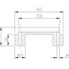 Dimensioni distanziatore per componenti Pth DA2