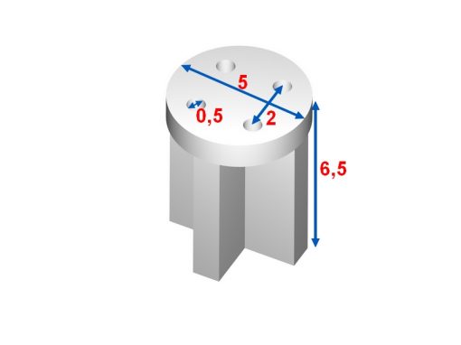 T018-A3 - Spacer for Transistor TO18 Case